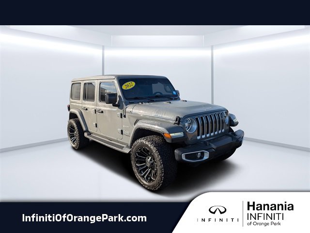 Used 2022 Jeep Wrangler Unlimited Sahara w/ LED Lighting Group