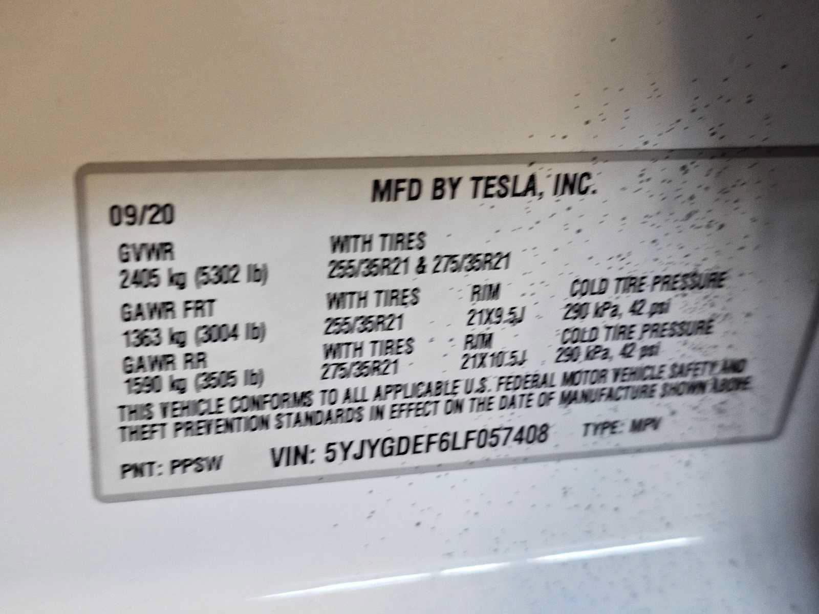 Used 2020 Tesla Model Y Performance AWD/4WD image 32