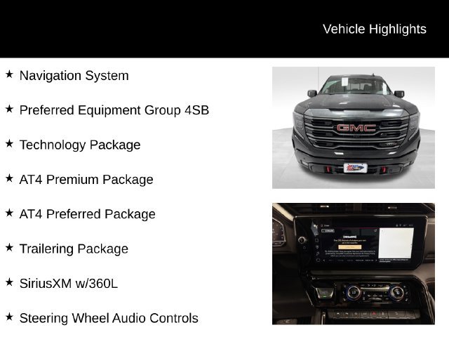 Certified 2024 GMC Sierra 1500 AT4 w/ Technology Package AWD/4WD image 16