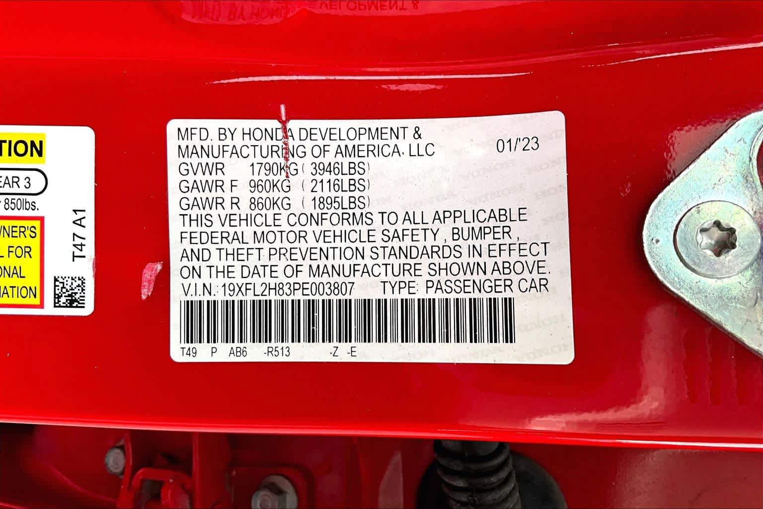 Used 2023 Honda Civic Sport image 34