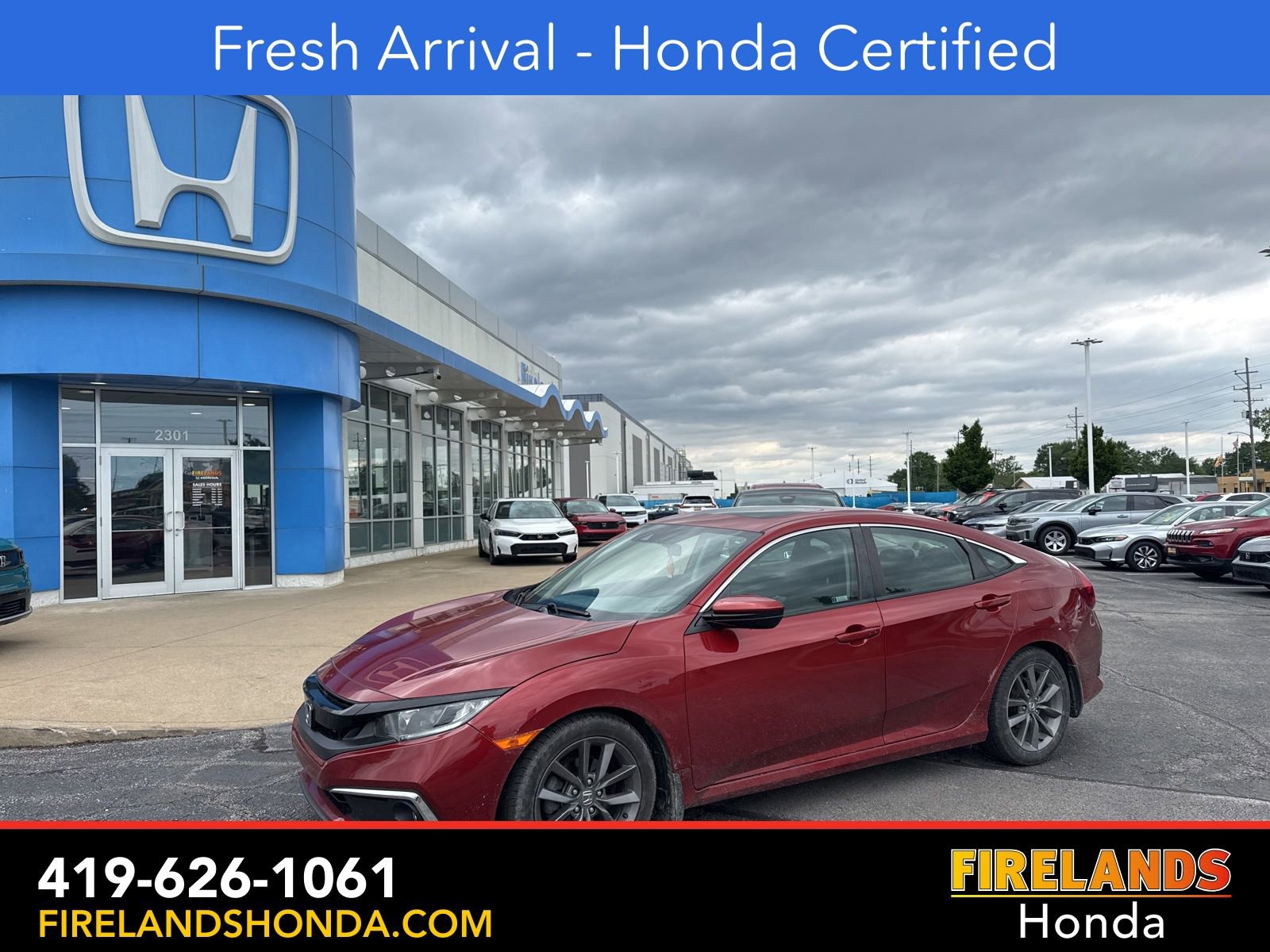 Used 2019 Honda Civic EX 360° Tour