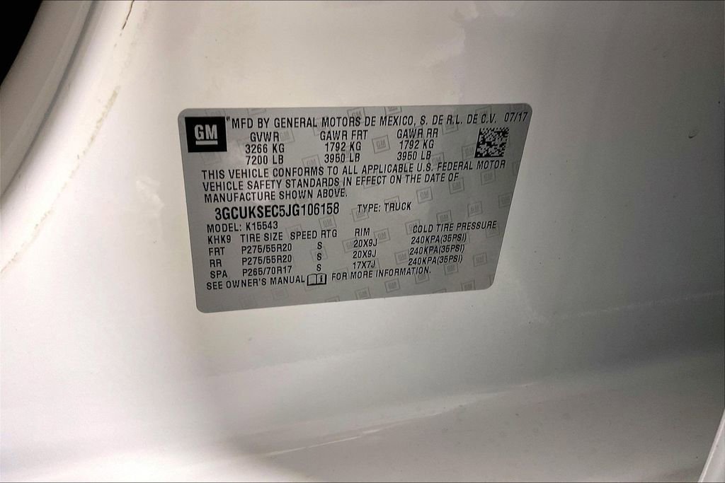 Used 2018 Chevrolet Silverado 1500 LTZ Z71 image 43