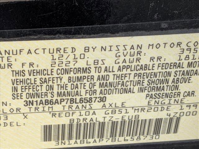 Used 2011 Nissan Sentra 2.0 SR FWD image 15