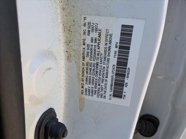 Used 2015 Honda CR-V Touring image 17