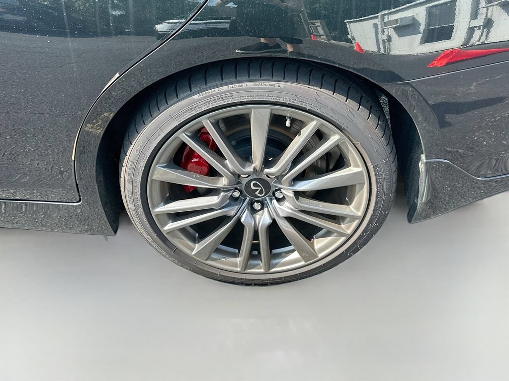Used 2024 INFINITI Q50 Red Sport 400 w/ Black Opal Edition RWD image 34