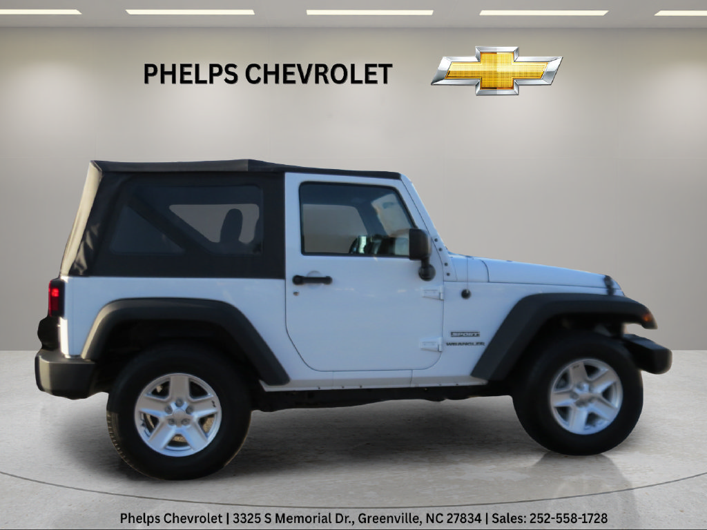 Used 2016 Jeep Wrangler Sport w/ Connectivity Group AWD/4WD image 8