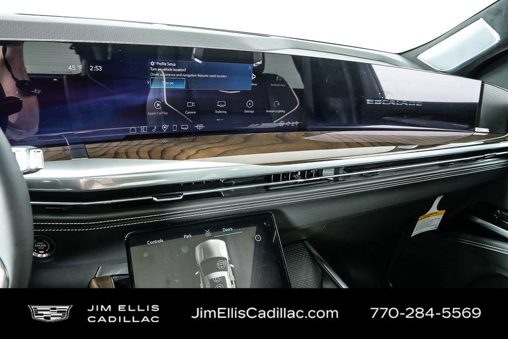 Certified 2026 Cadillac Escalade Platinum Sport w/ LPO, ONYX Package AWD/4WD image 13