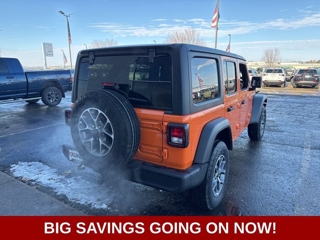 New 2025 Jeep Wrangler Unlimited Sport AWD/4WD image 11
