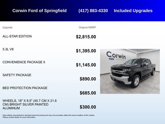 Used 2020 Chevrolet Silverado 1500 LT w/ All-Star Edition image 5