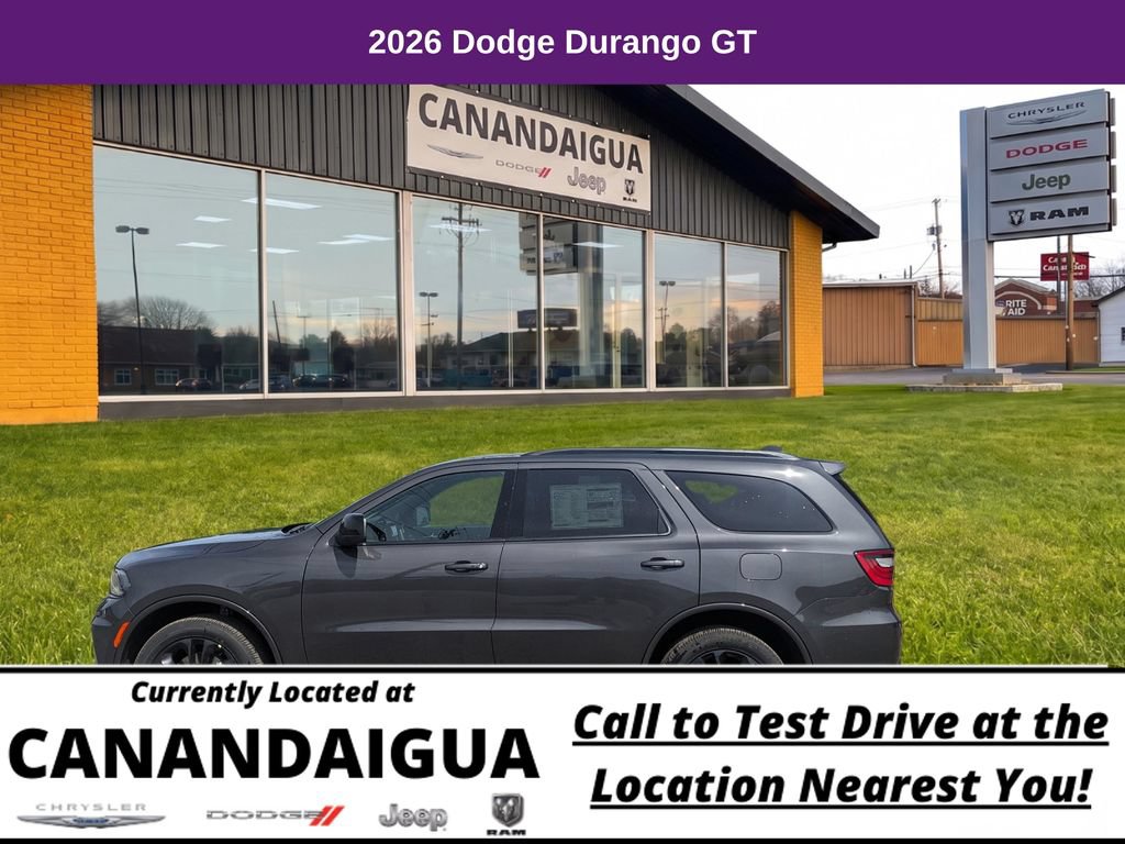 New 2026 Dodge Durango GT w/ Blacktop Package AWD/4WD image 4