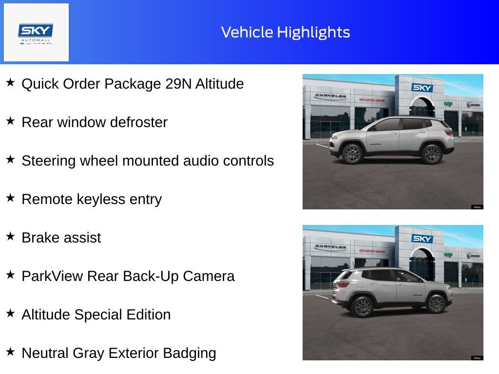 New 2026 Jeep Compass Latitude image 11