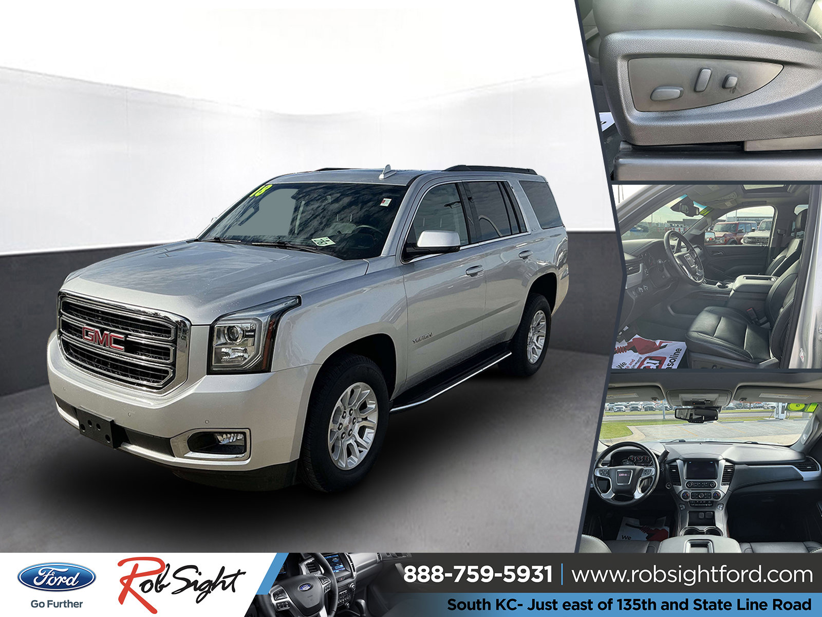 Used 2018 GMC Yukon SLT w/ Open Road Package
