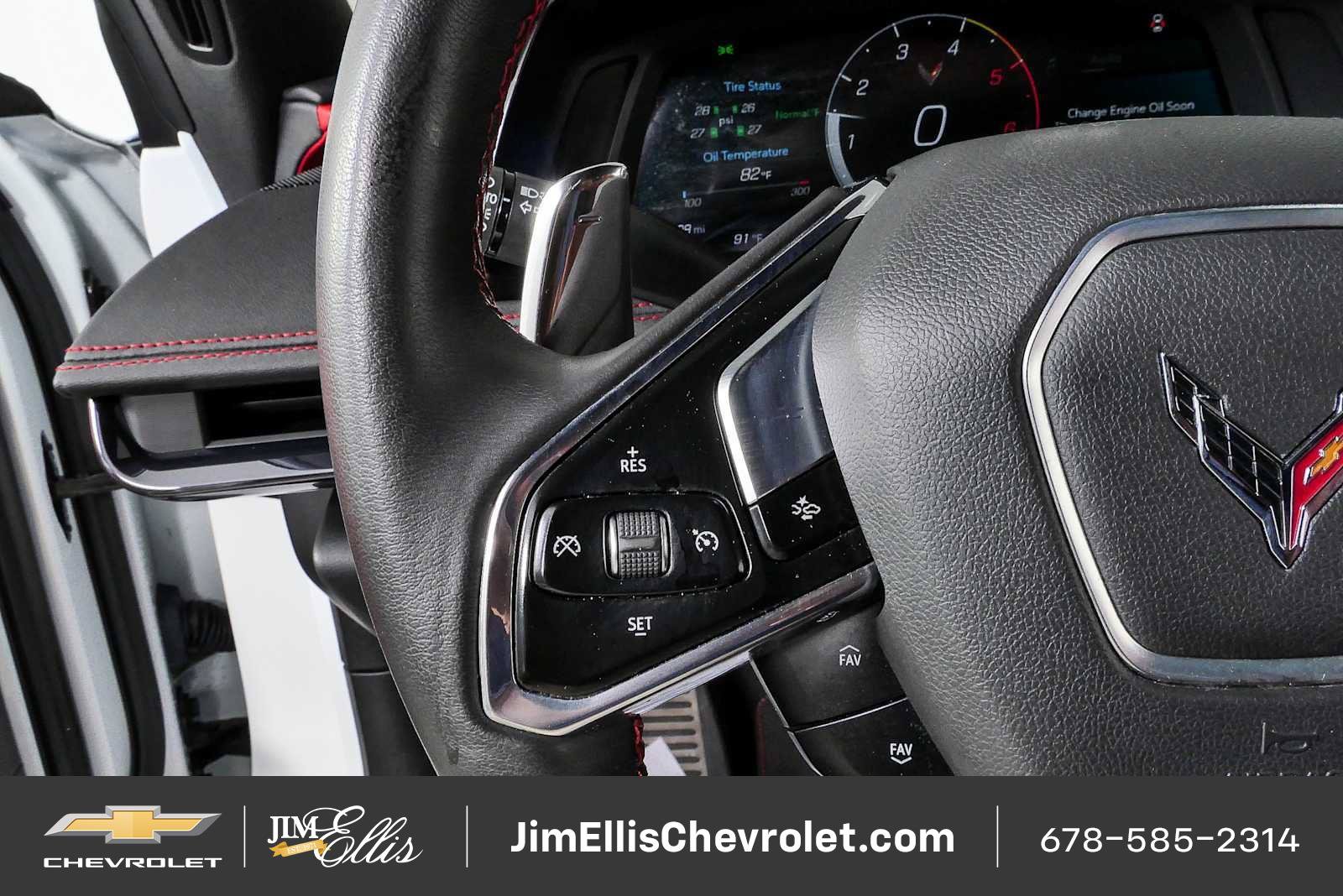 Certified 2024 Chevrolet Corvette Stingray Preferred Cpe w/ Stealth Interior Trim Package RWD image 10