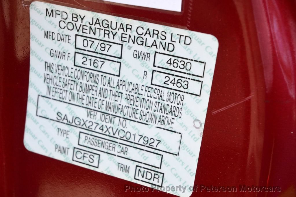 Used 1997 Jaguar XK8 Convertible RWD image 57