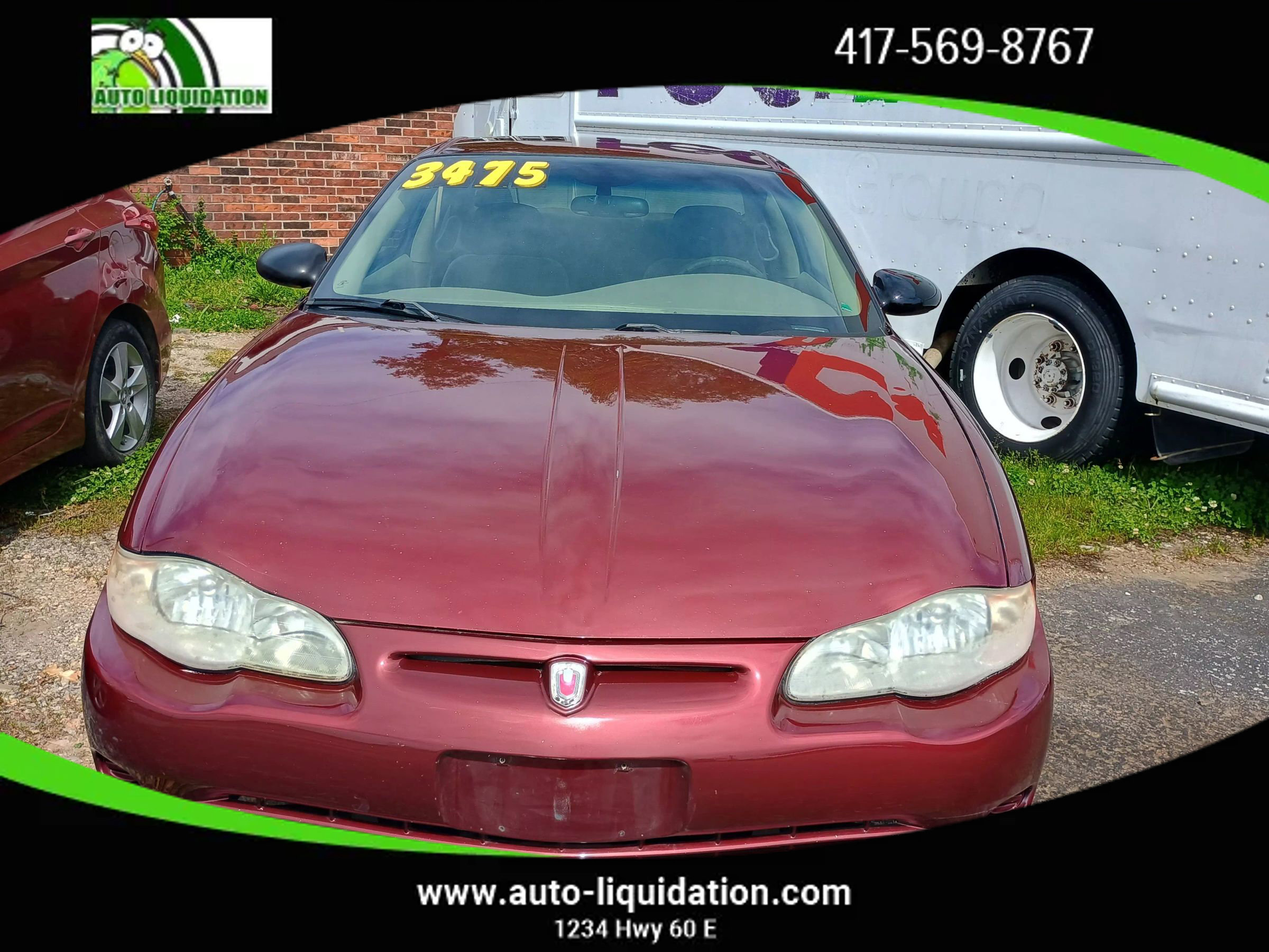Used 2001 Chevrolet Monte Carlo LS