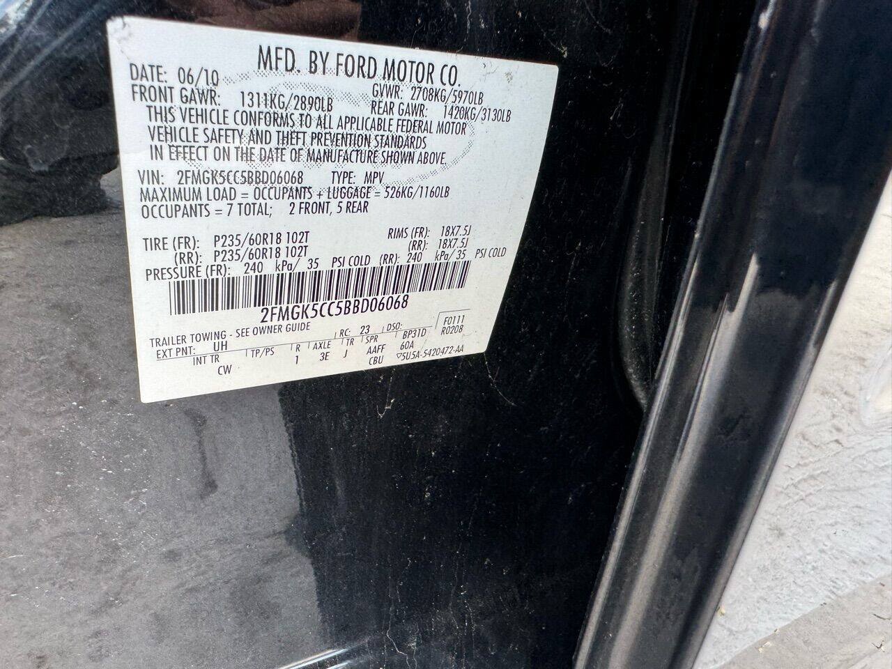 Used 2011 Ford Flex SEL FWD image 8