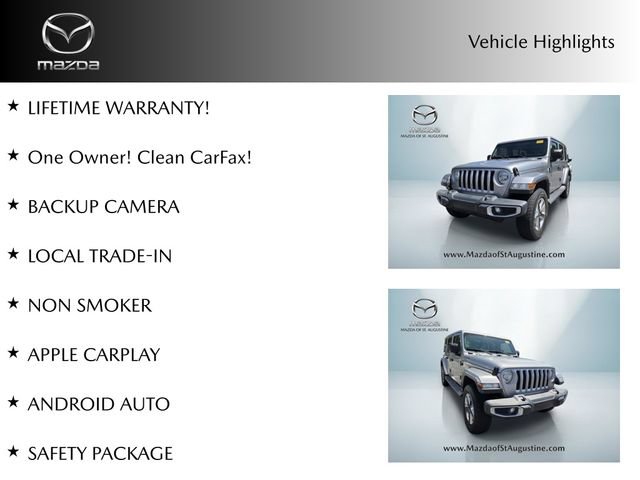 Used 2018 Jeep Wrangler Unlimited Sahara AWD/4WD image 2