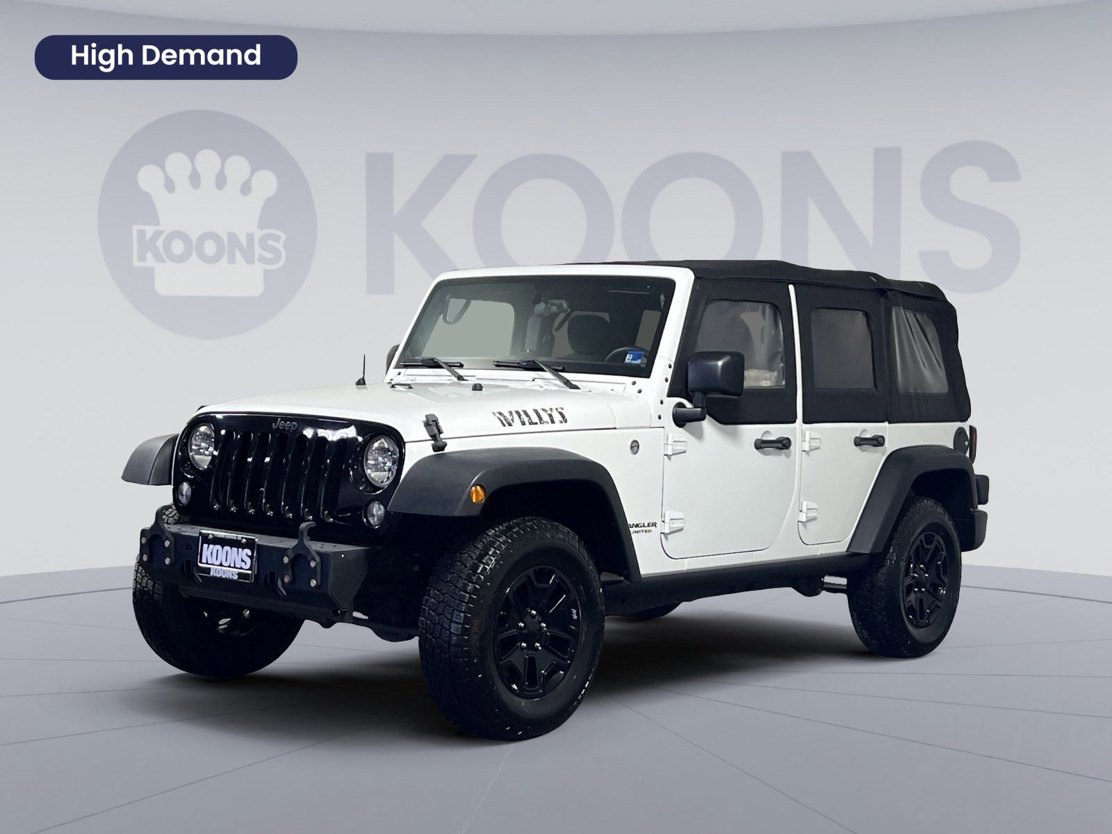 Used 2016 Jeep Wrangler Unlimited Willys