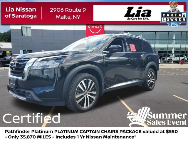 Certified 2023 Nissan Pathfinder Platinum