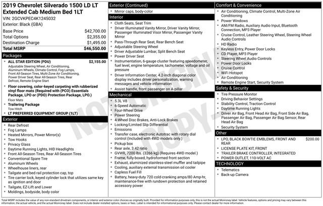 Used 2019 Chevrolet Silverado 1500 LT w/ All Star Edition image 20