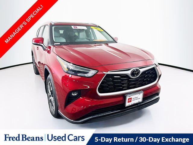 Certified 2022 Toyota Highlander XLE