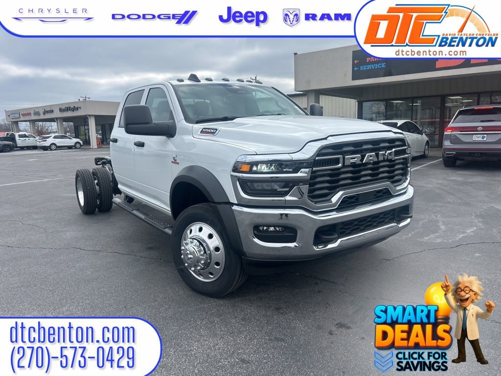 New 2026 RAM 5500 Tradesman w/ Chrome Appearance Group