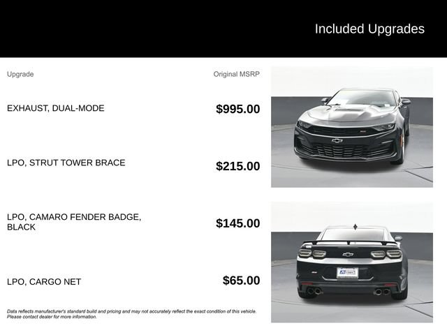 Used 2019 Chevrolet Camaro SS RWD image 9
