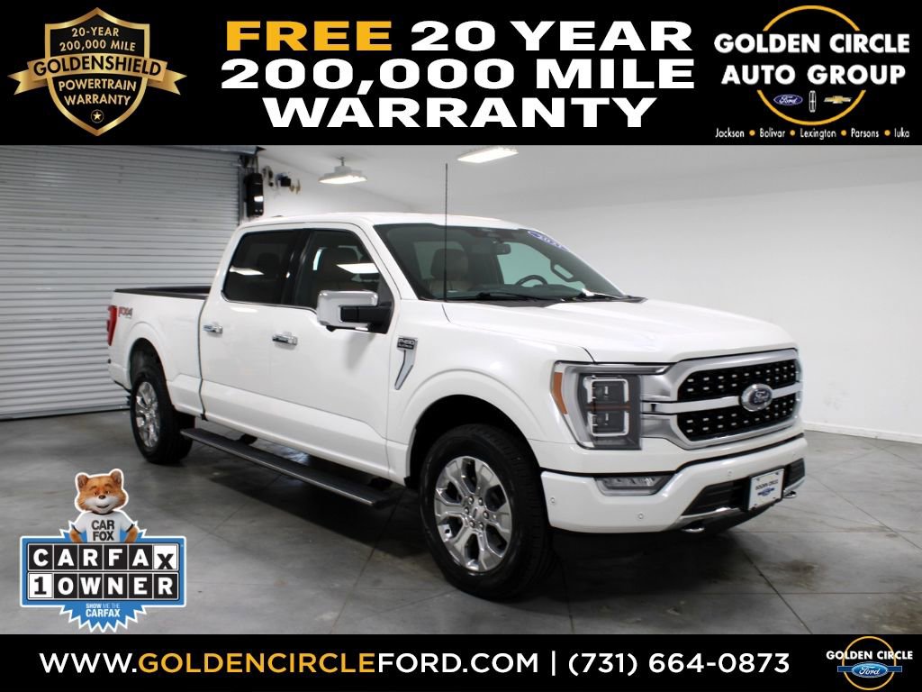 Used 2021 Ford F150 Platinum w/ Equipment Group 701A High AWD/4WD 360° Tour