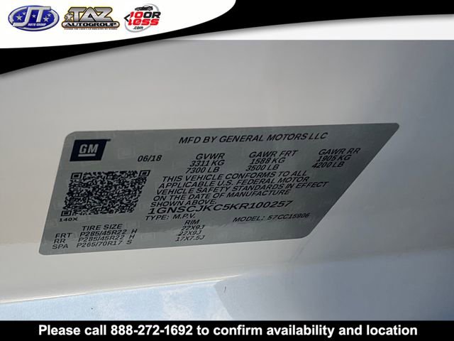 Used 2019 Chevrolet Suburban Premier RWD image 23