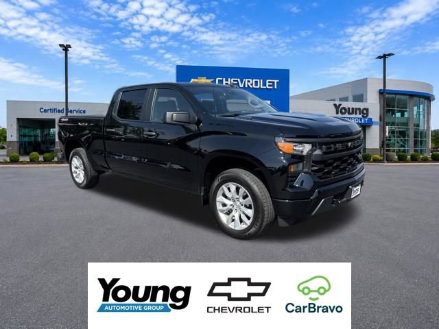 Used 2024 Chevrolet Silverado 1500 Custom w/ LPO, Dark Essentials Package AWD/4WD 360° Tour