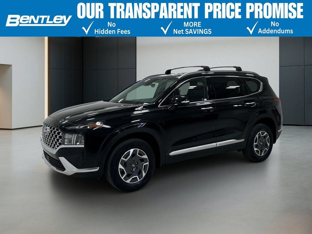Certified 2023 Hyundai Santa Fe Blue AWD/4WD image 1