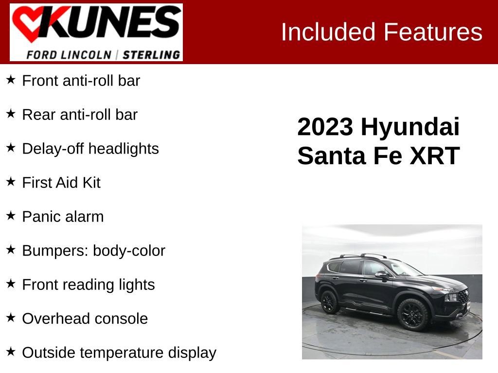 Used 2023 Hyundai Santa Fe XRT w/ Cargo Package AWD/4WD image 3