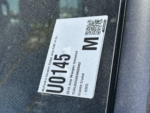 Used 2019 Jeep Wrangler Unlimited Sport S AWD/4WD image 8