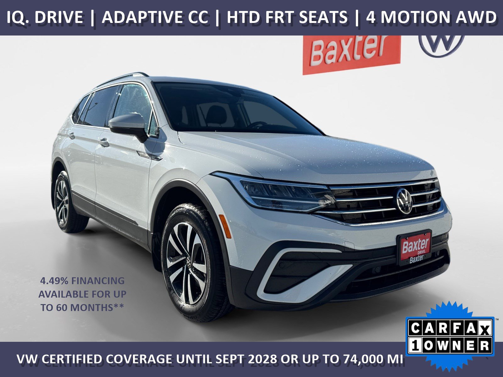 Certified 2022 Volkswagen Tiguan S w/ Driver Assistance Package