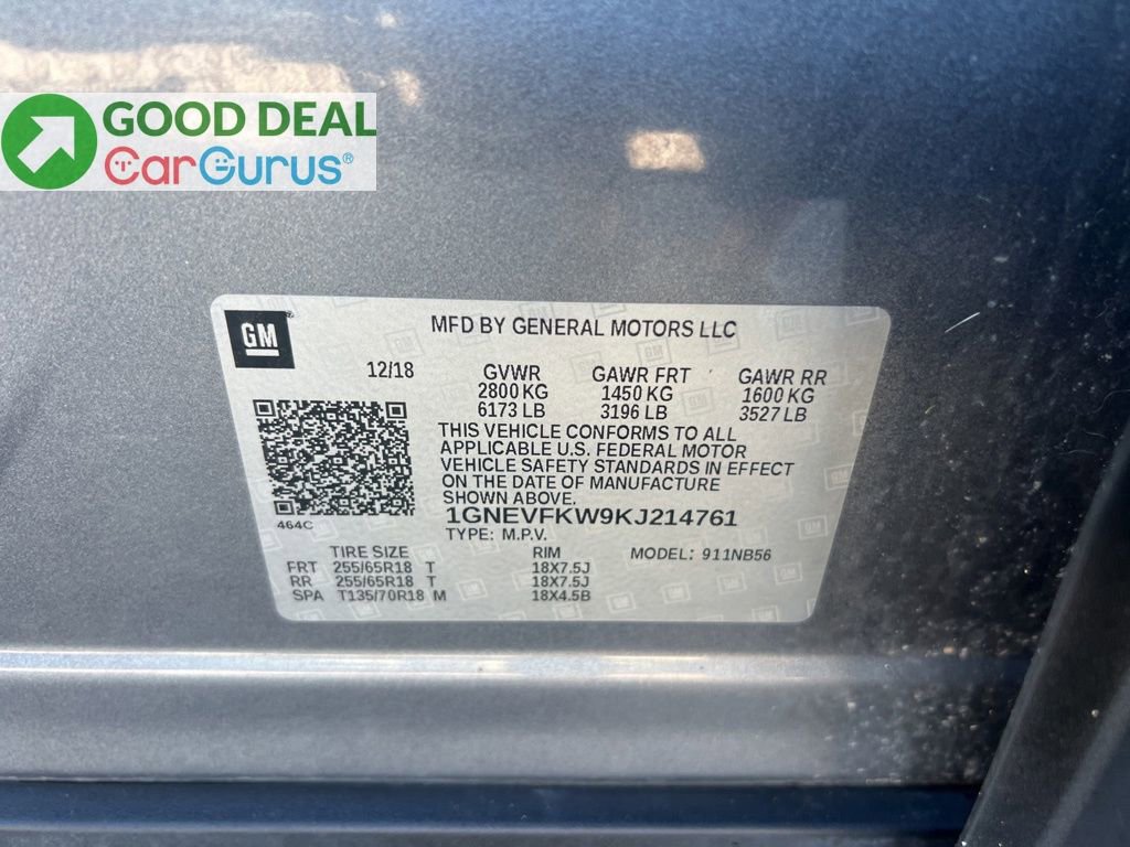 Used 2019 Chevrolet Traverse LS w/ LPO, Floor Liner Package AWD/4WD image 31