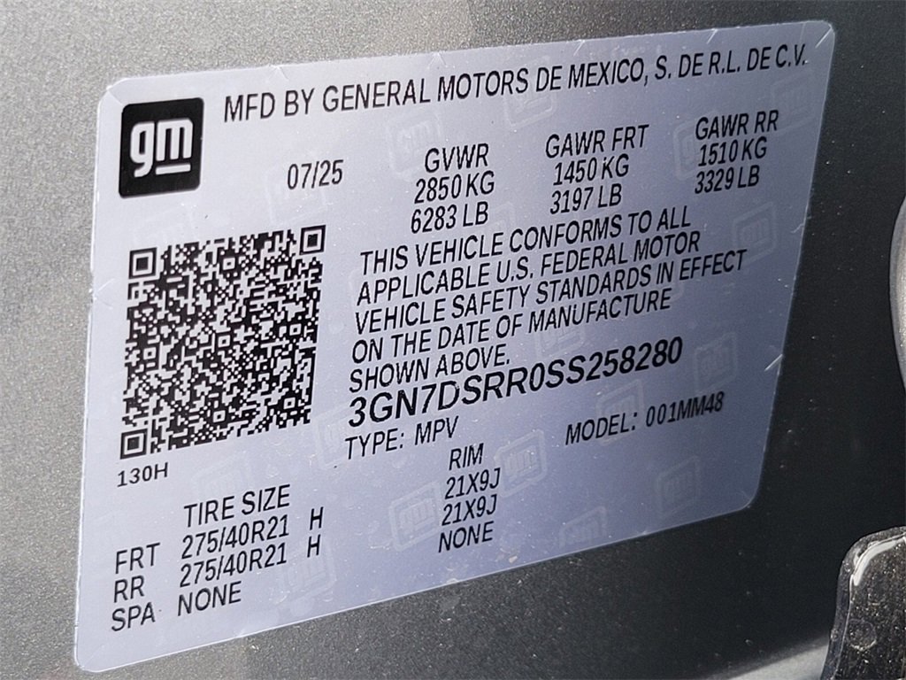 New 2025 Chevrolet Equinox EV RS image 32