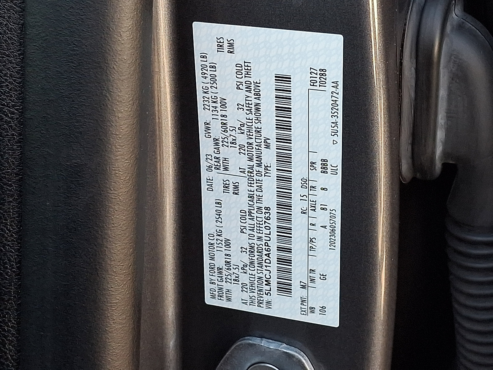 Certified 2023 Lincoln Corsair AWD w/ Equipment Group 101A image 26