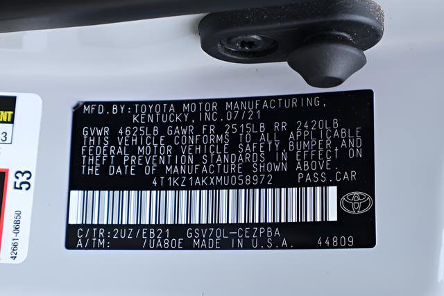 Used 2021 Toyota Camry TRD FWD image 28