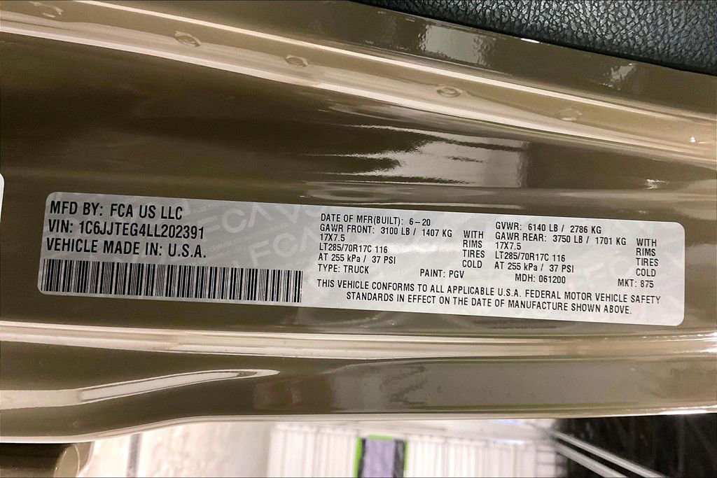 Used 2020 Jeep Gladiator Mojave w/ Trailer Tow Package image 38