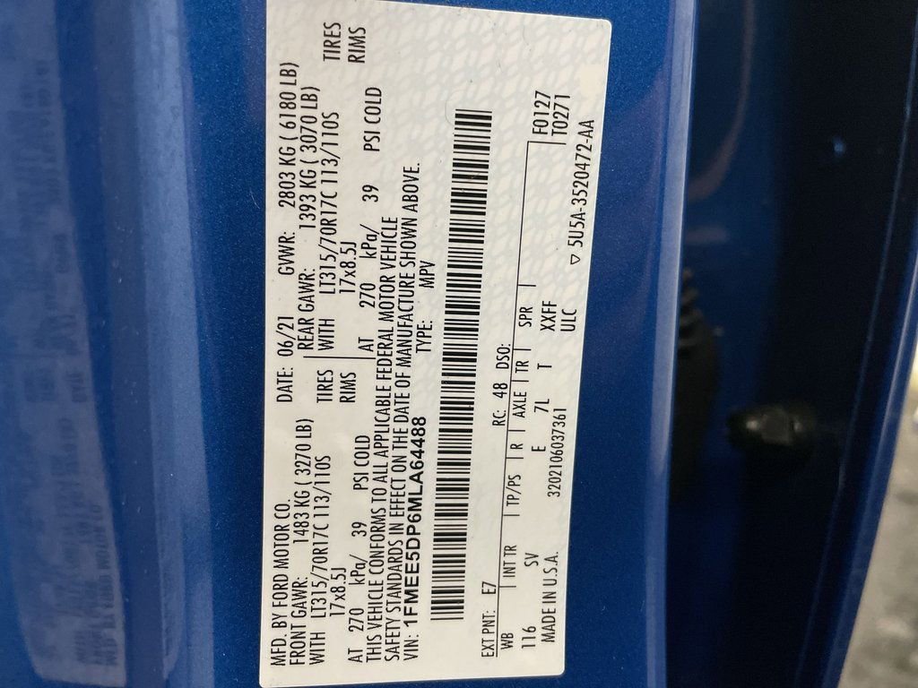 Used 2021 Ford Bronco Black Diamond w/ Sasquatch Package image 27