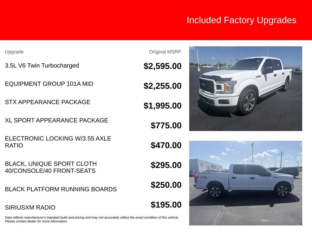 Used 2019 Ford F150 XL w/ Equipment Group 101A Mid AWD/4WD image 4