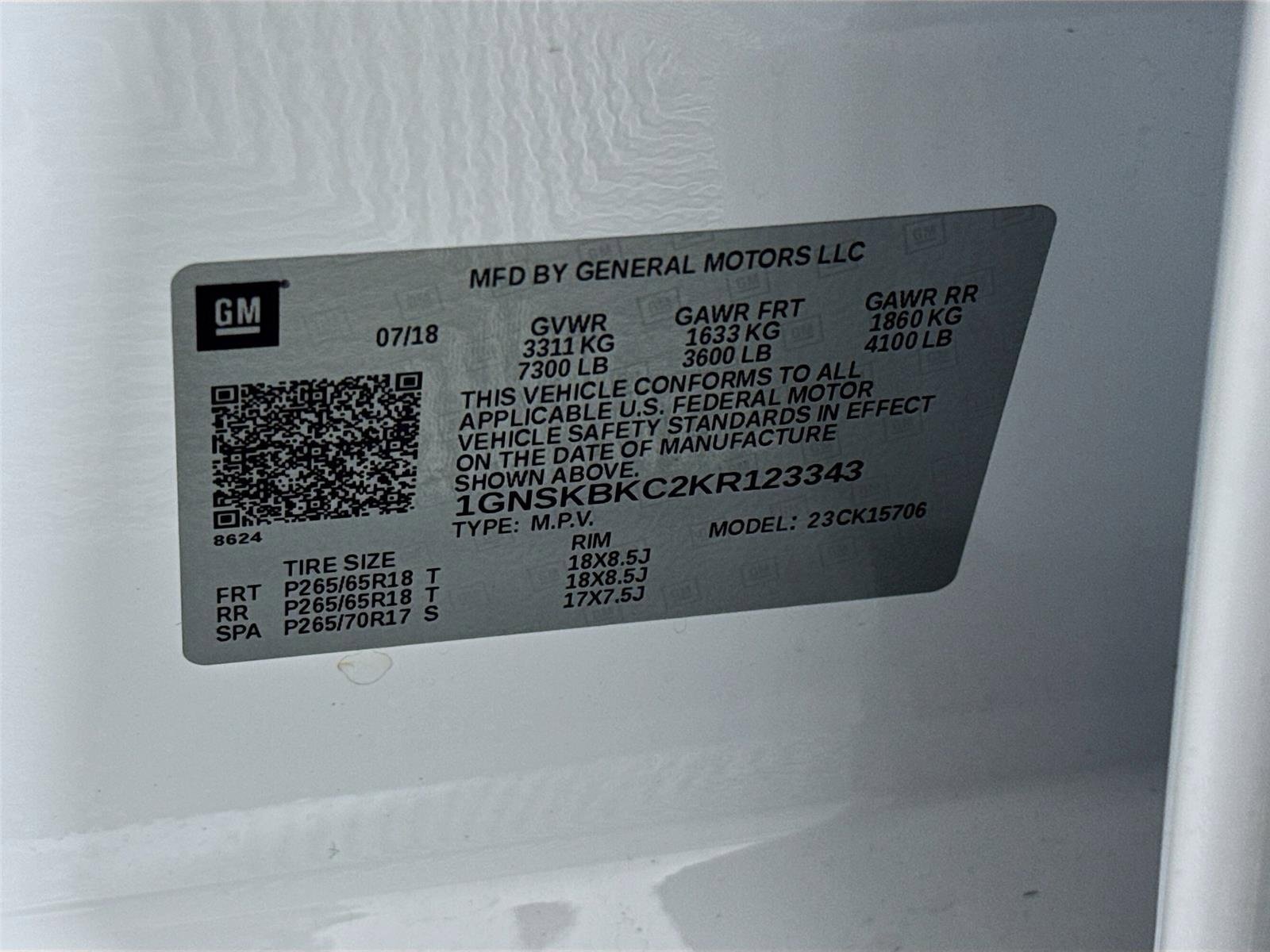 Used 2019 Chevrolet Tahoe LT AWD/4WD image 32