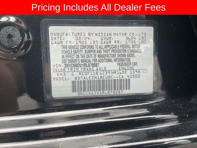 Used 2024 Nissan Versa S w/ S Plus Package FWD image 34