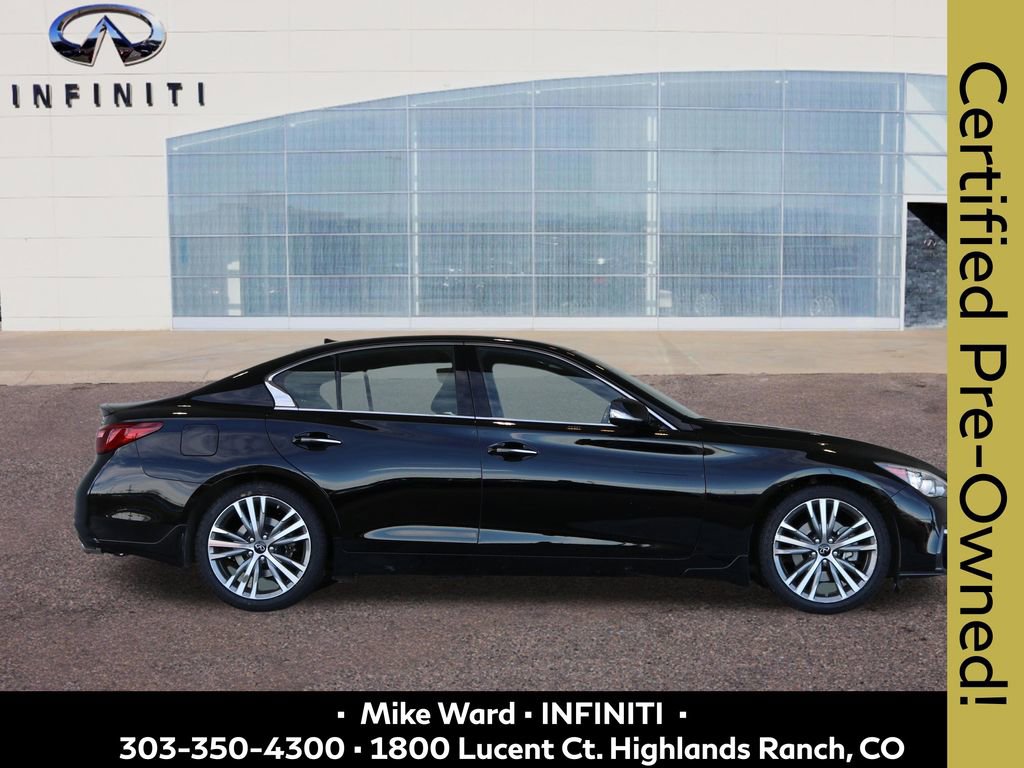 Certified 2021 INFINITI Q50 Sensory w/ Cargo Package image 7