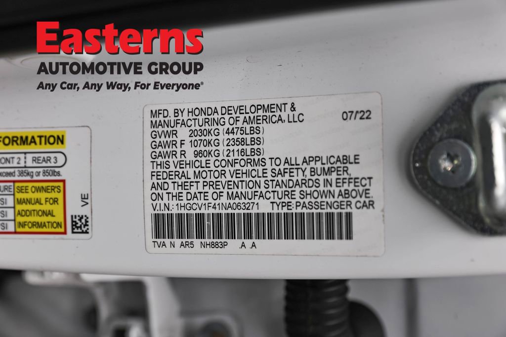 Used 2022 Honda Accord Sport Special Edition image 34