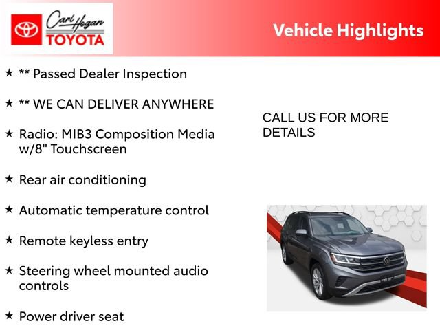 Used 2023 Volkswagen Atlas SE AWD/4WD image 5