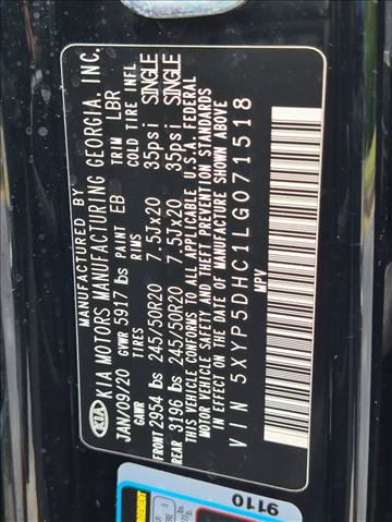 Used 2020 Kia Telluride SX AWD/4WD image 25