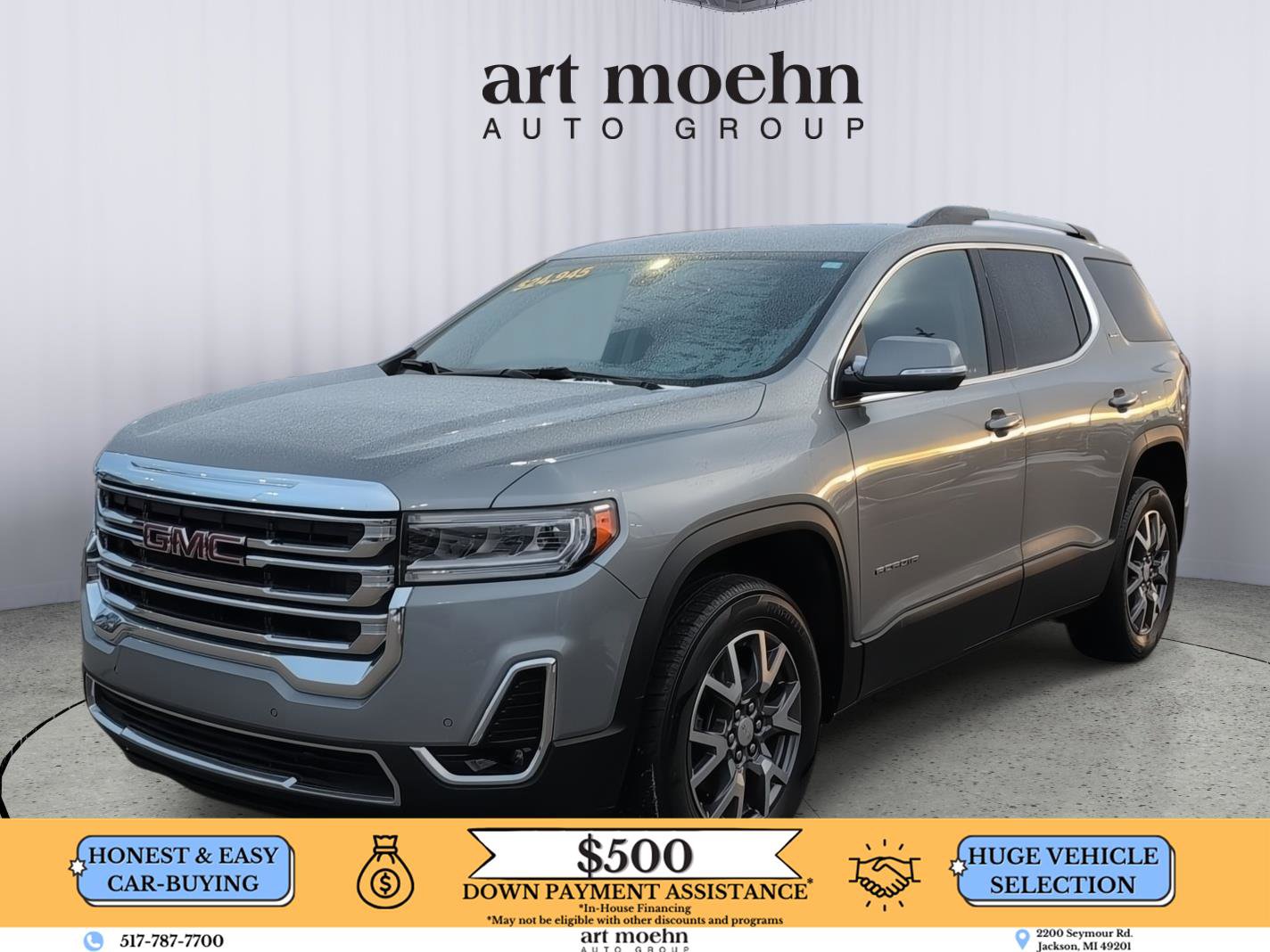 Used 2023 GMC Acadia SLT image 1