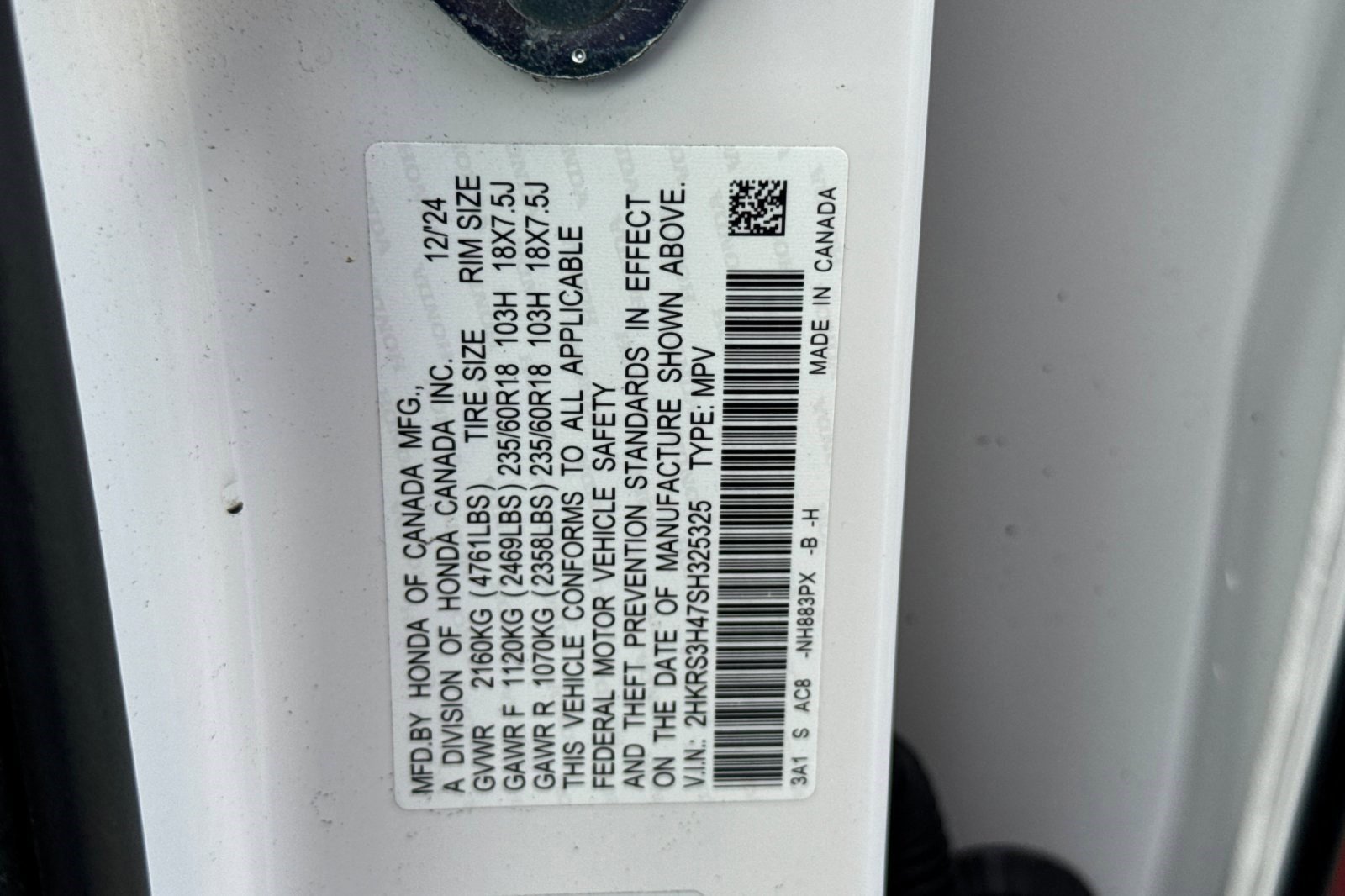 Certified 2025 Honda CR-V EX image 22