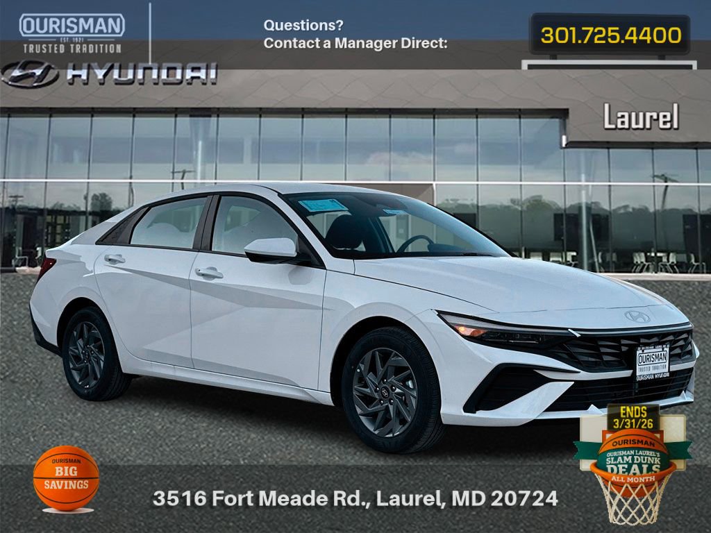 New 2026 Hyundai Elantra Blue image 1